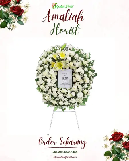 Krans Bunga Duka Teladan